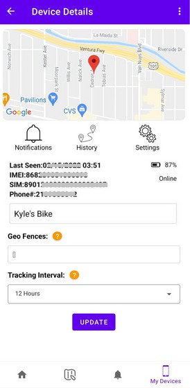 SecuLife GL320 GL Series 4G GPS Tracker - DEVICE DETAILS