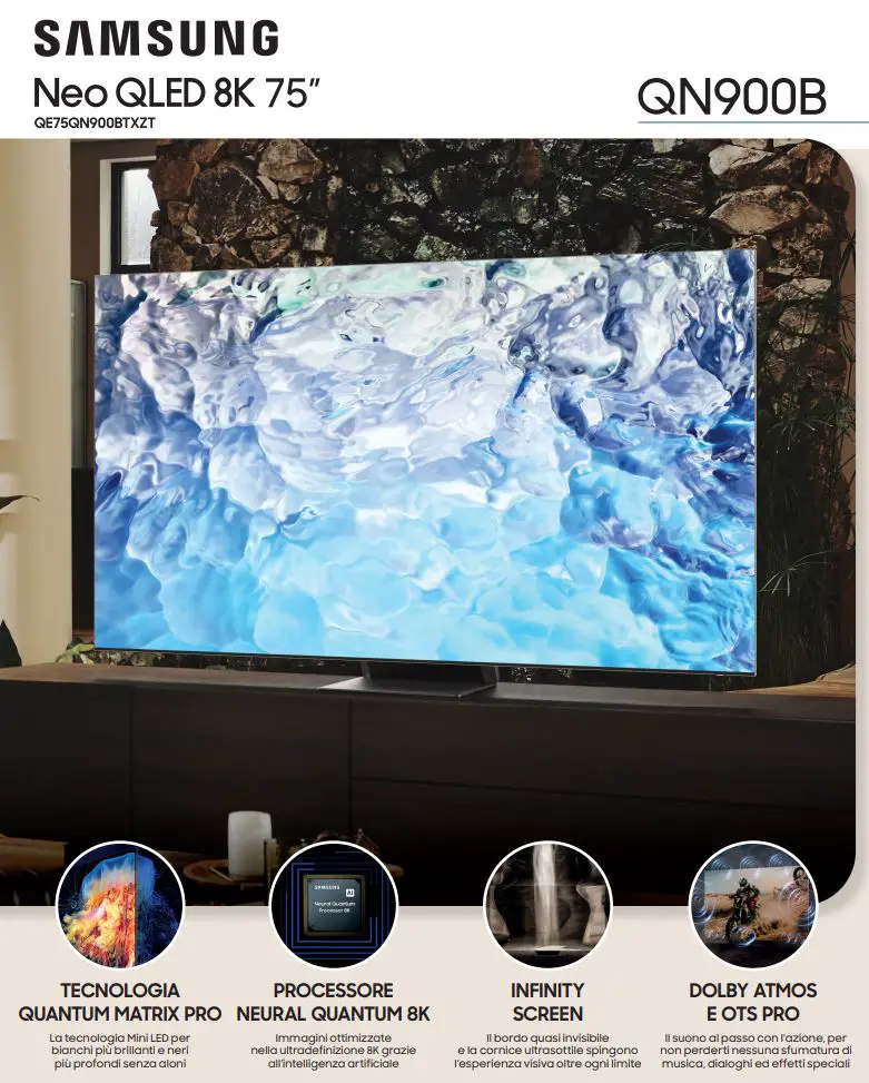 SAMSUNG QE75QN900B TV Neo QLED 8K User Guide