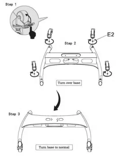 mito red light Universal Stand - Parts list1