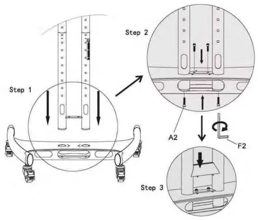 mito red light Universal Stand - Parts list2