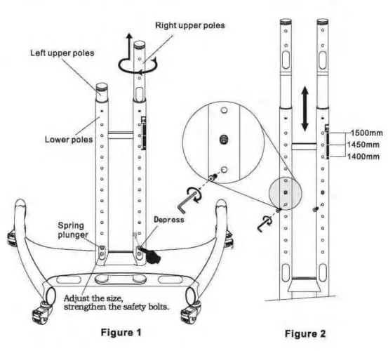 mito red light Universal Stand - poles