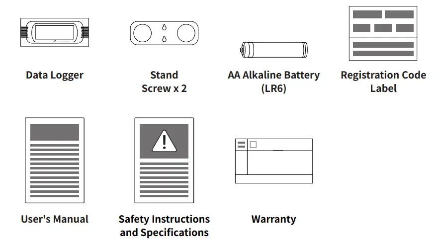 T D TR32B Thermo Recorder log EZ - Package