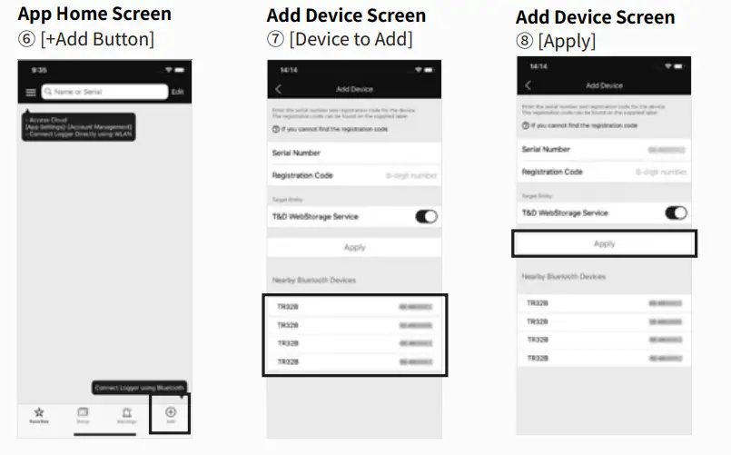 T D TR32B Thermo Recorder log EZ - home