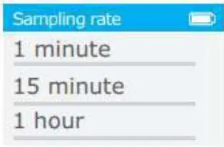 Triplett GSM350 Carbon Monoxide Dioxide IAQ Meter - Rate Setup