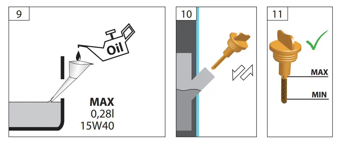 starting-up the device