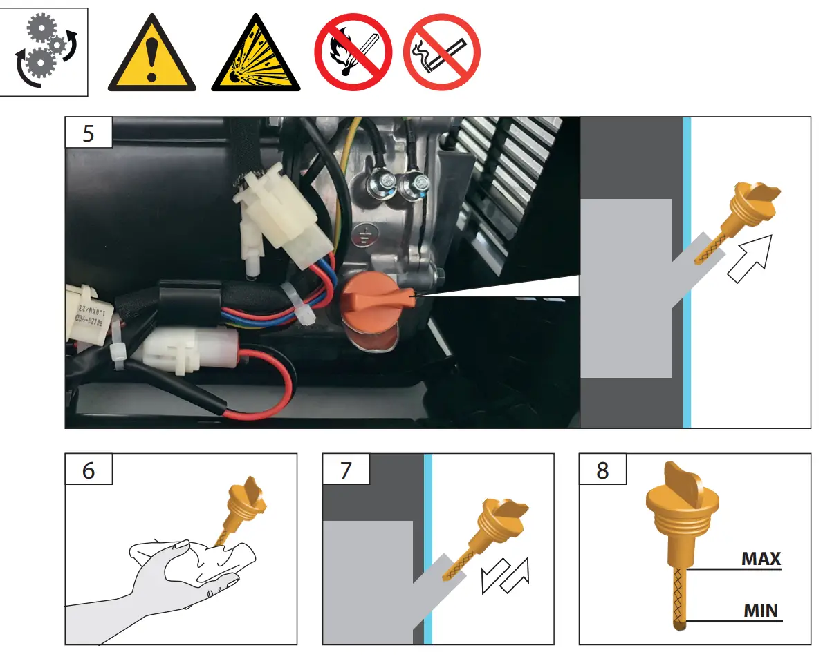 starting-up the device