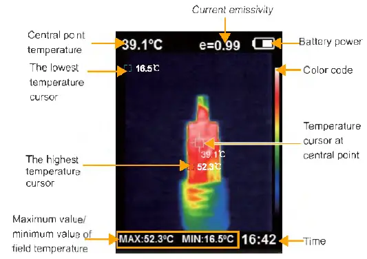Hti HT-101 Thermal Camera 4