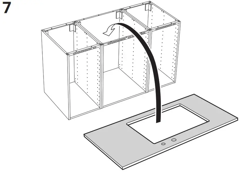 IKEA 704 611 06 KILSVIKEN 1 Bowl with Drainboard - overview 16
