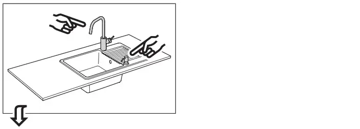 IKEA 704 611 06 KILSVIKEN 1 Bowl with Drainboard - overview 26