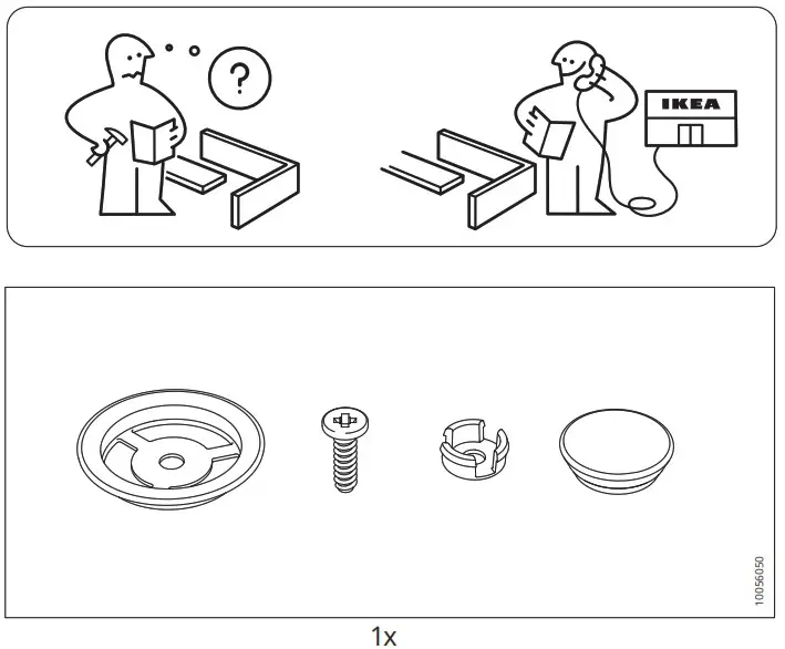IKEA 704 611 06 KILSVIKEN 1 Bowl with Drainboard - overview 3