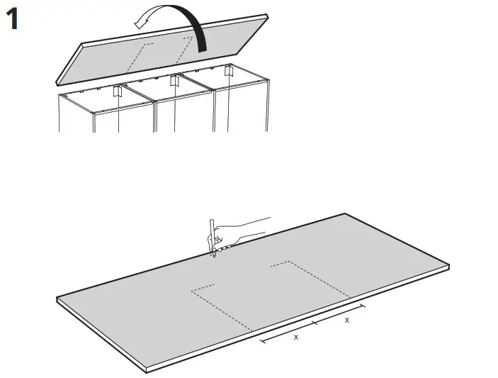IKEA 704 611 06 KILSVIKEN 1 Bowl with Drainboard - overview 8