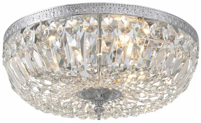 CRYSTORAMA 724-OB-CL-MWP Six Light Ceiling Mount