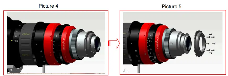 angenieux Optimo Spherical 19.5-94 Long Wide Zoom Lens - parts 3