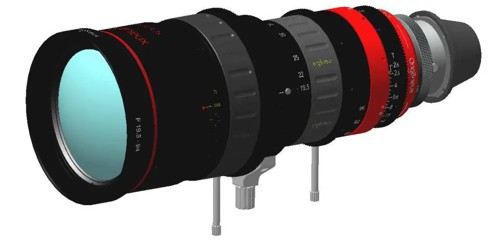 angenieux Optimo Spherical 19.5-94 Long Wide Zoom Lens - parts 1