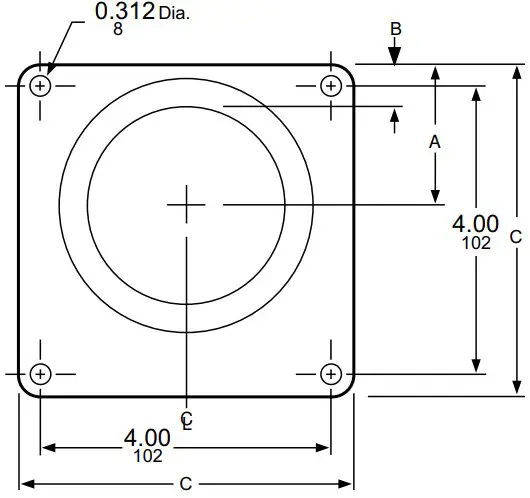 Hub Mounting Dimensions