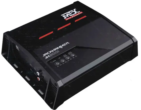MTX AUDIO JackHammer JH5001 Mono-Block Class D Power Amplifier