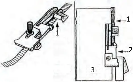 baby lock BL450-EF Elastic Foot A3