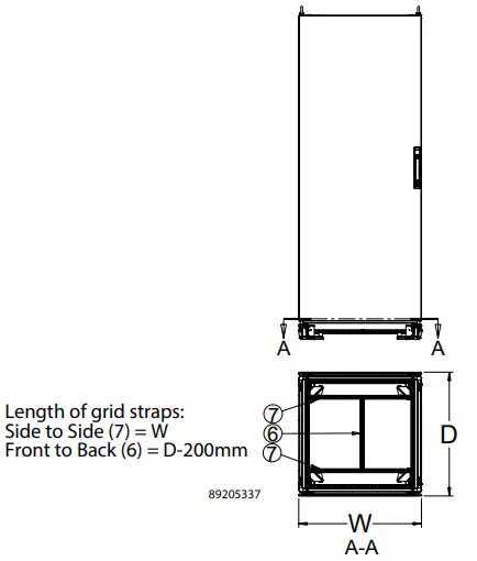 nVent-P2BP165 -Plinth-Base-ProLine-G2-FIG-9