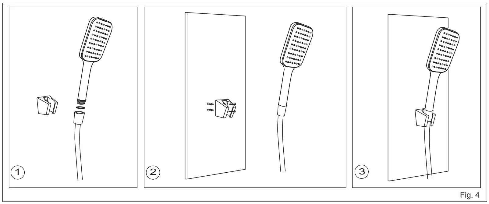 Shower Bracket Installation