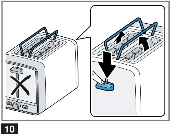 Defrosting bread rolls