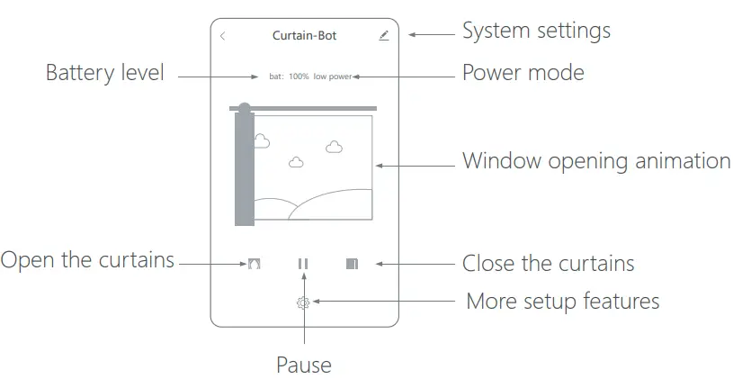 SMARAIN Smart Curtain Robot - App Interface Introduction