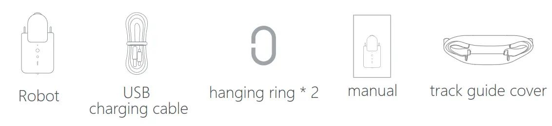 SMARAIN Smart Curtain Robot - Parts List 1