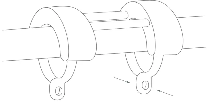 SMARAIN Smart Curtain Robot - hanging ring hole