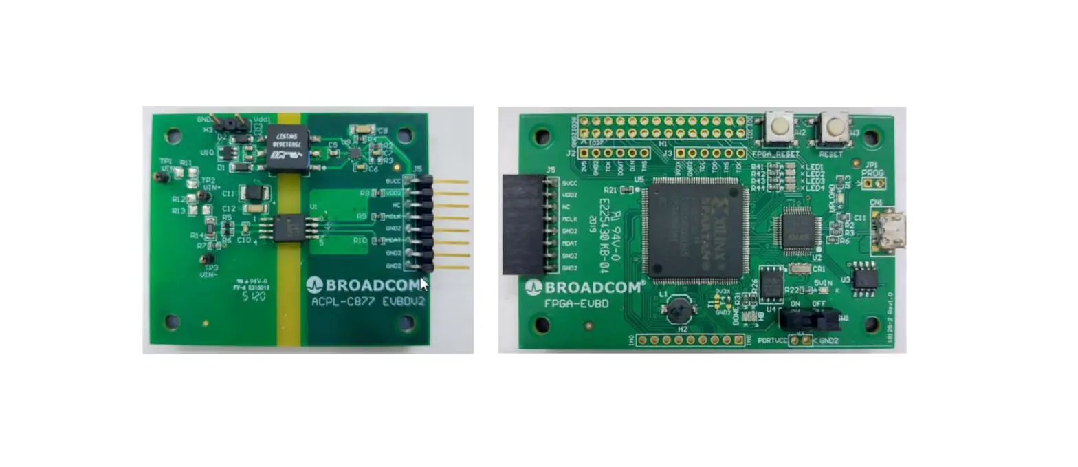 Broadcom Acpl-c877 Isolated Sigma Delta Modulator Evaluation Kit Board User Guide