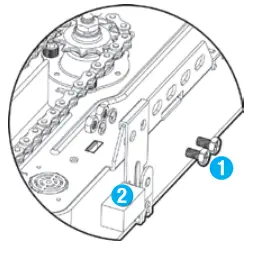 Skylinkhome BA-100 Battery Backup - mounting plate 1