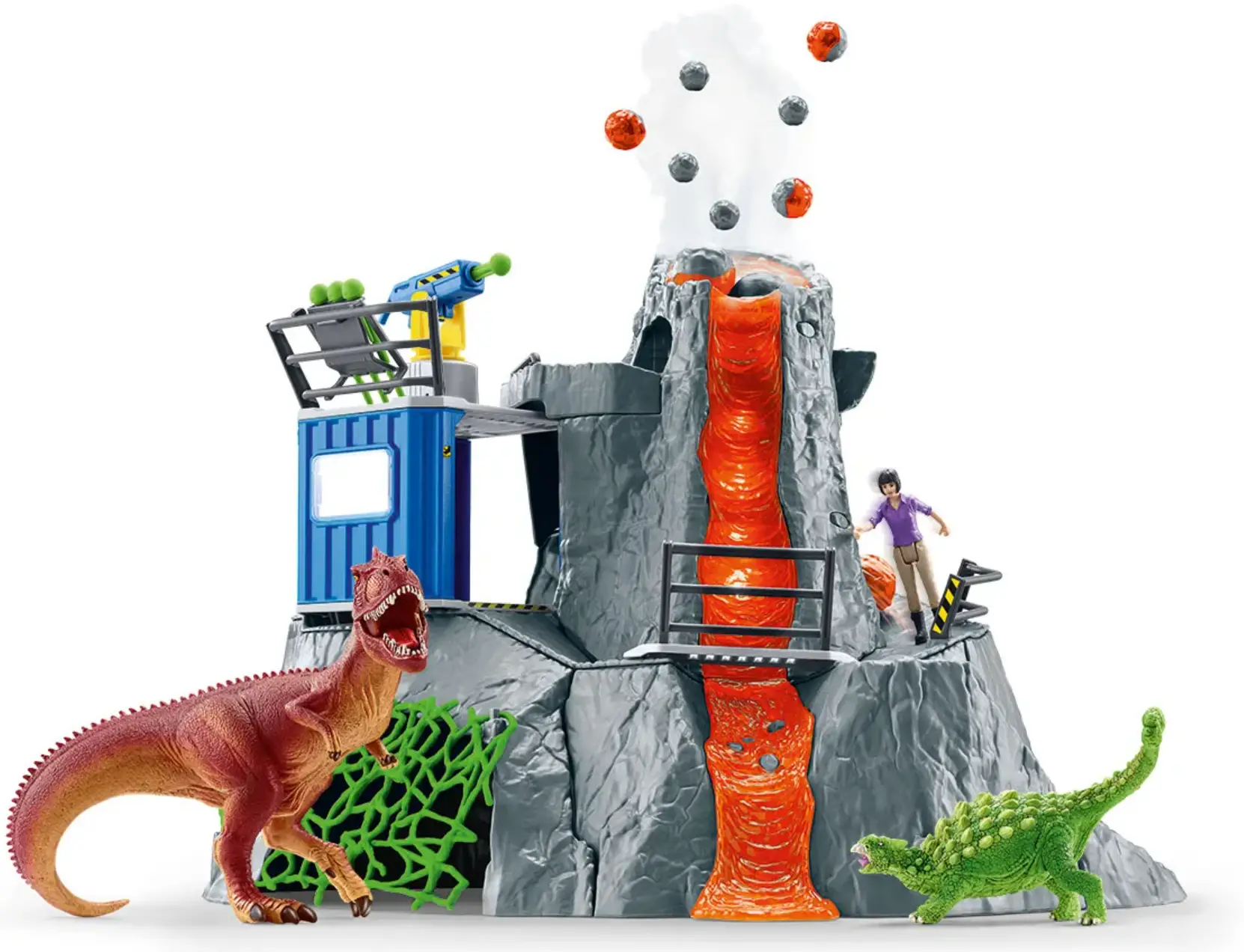 Schleich 42564 Volcano Expedition Base Camp