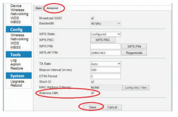 CVW 6689 Professional Wi Fi Adaptor - Set AP mode14