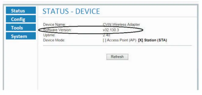 CVW 6689 Professional Wi Fi Adaptor - Set AP mode17