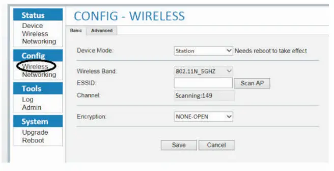 CVW 6689 Professional Wi Fi Adaptor - Set AP mode8