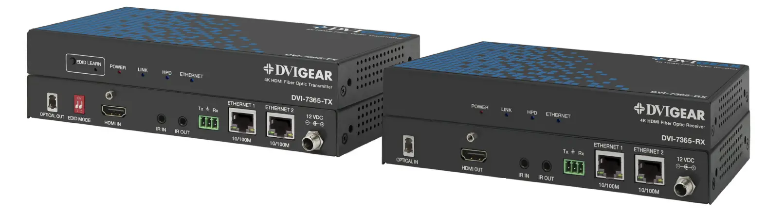 DVIGEAR DVI-7365 HDMI 4K Fiber Optic Extender