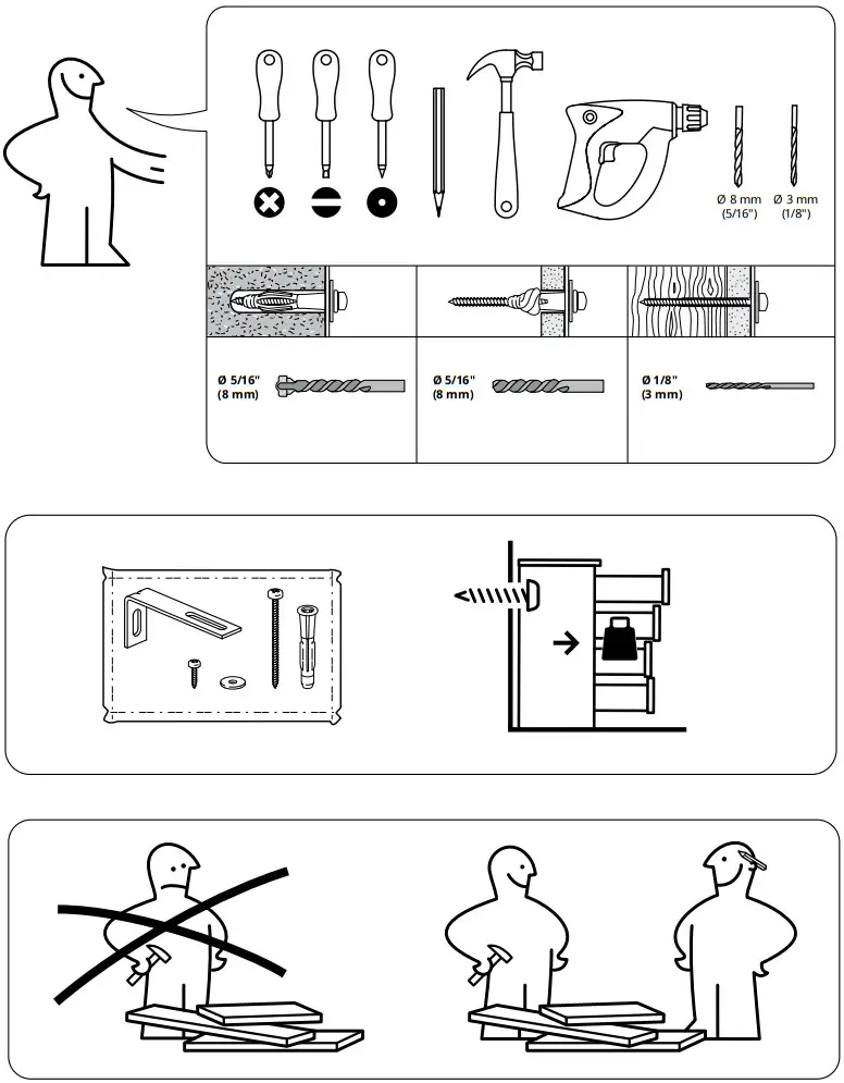 IKEA KULLEN Chest of 6 Drawers - Figure 1