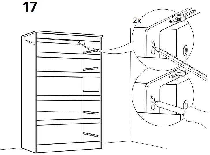 IKEA KULLEN Chest of 6 Drawers - Figure 13