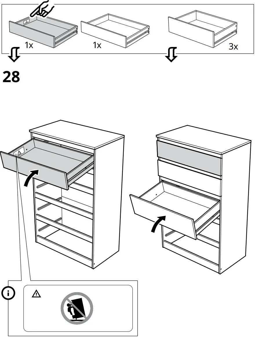 IKEA KULLEN Chest of 6 Drawers - Figure 21