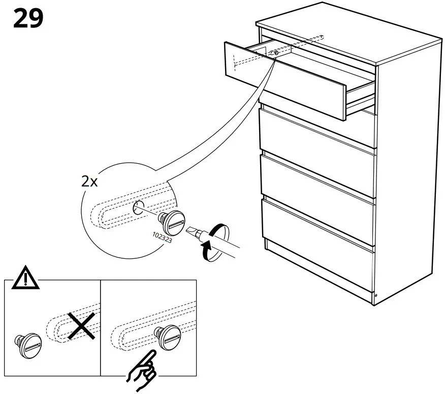 IKEA KULLEN Chest of 6 Drawers - Figure 22