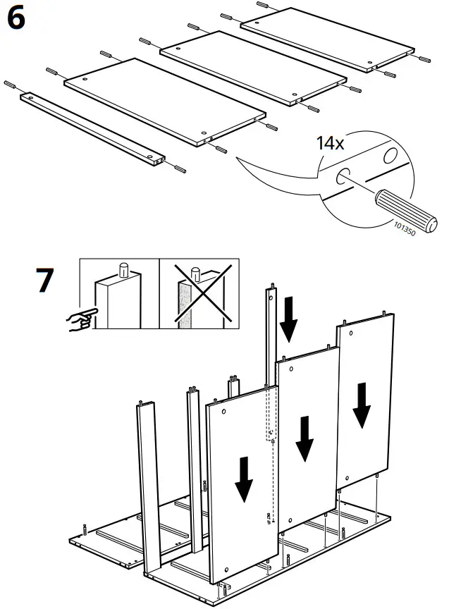 IKEA KULLEN Chest of 6 Drawers - Figure 7