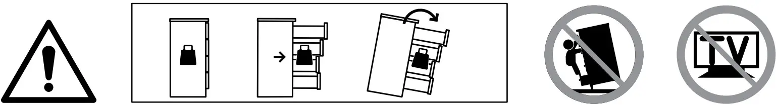 IKEA KULLEN Chest of 6 Drawers - Symbol 1