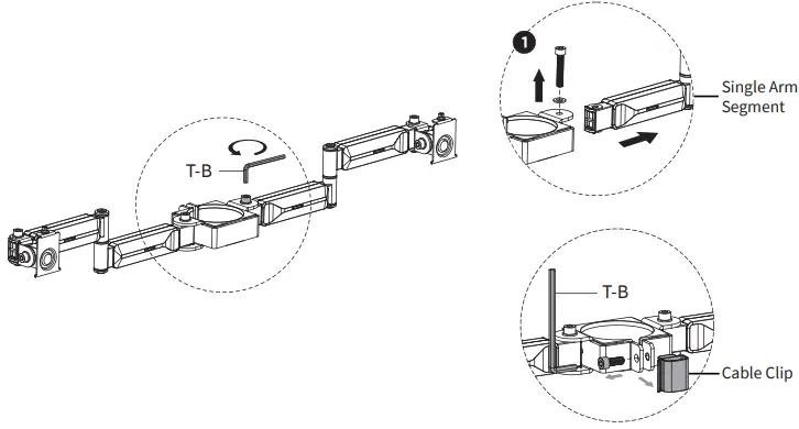 V I V O STAND-E-102B Electric Height Adjustable Dual Monitor Stand-fig10