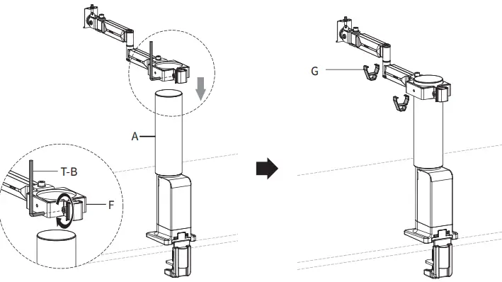 V I V O STAND-E-102B Electric Height Adjustable Dual Monitor Stand-fig13