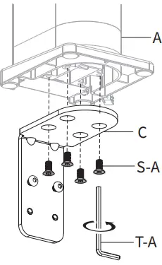 V I V O STAND-E-102B Electric Height Adjustable Dual Monitor Stand-fig4