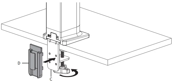 V I V O STAND-E-102B Electric Height Adjustable Dual Monitor Stand-fig7