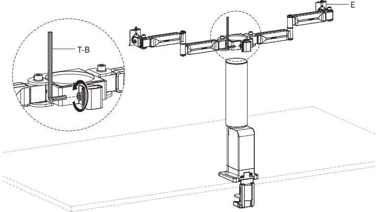 V I V O STAND-E-102B Electric Height Adjustable Dual Monitor Stand-fig8