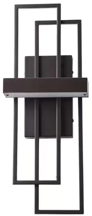 Merra-HCF-0615-BK-BNHD-1-1-Light-Dark-Brown-LED-Wall-Sconce-PRODUCT