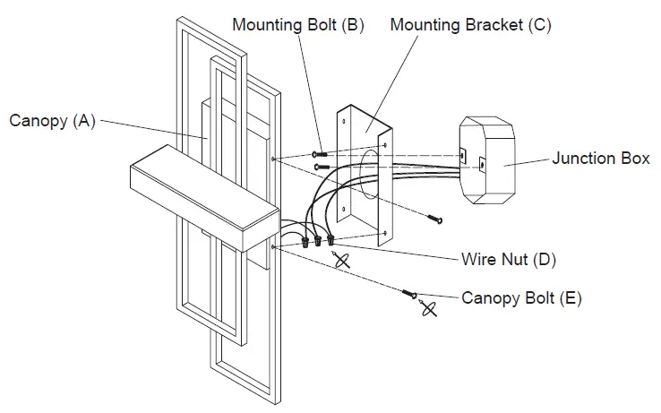 Merra-HCF-0615-BK-BNHD-1-1-Light-Dark-Brown-LED-Wall-Sconce-fig-1