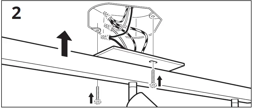 IKEA 003.997.35 BÄVE LED Ceiling Track 3