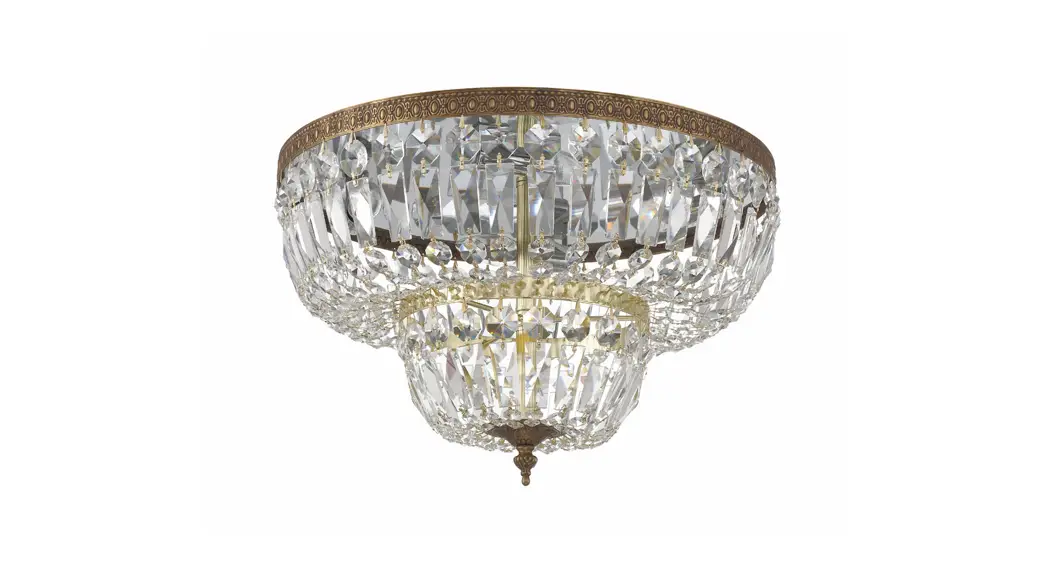 Crystorama 718-ob-cl-s Four Light Ceiling Mount Instruction Manual Crystorama 718-ob-cl-s Four Light Ceiling Mount Instruction Manual