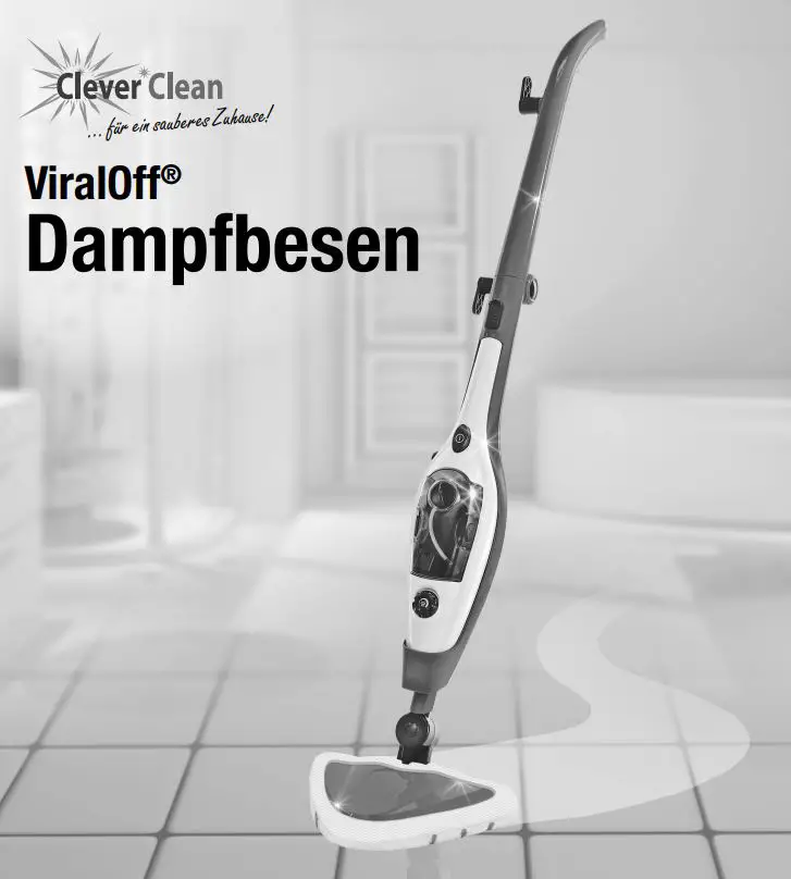 ViralOff Dampfbesen Clever Clean Steam Mop Instructions